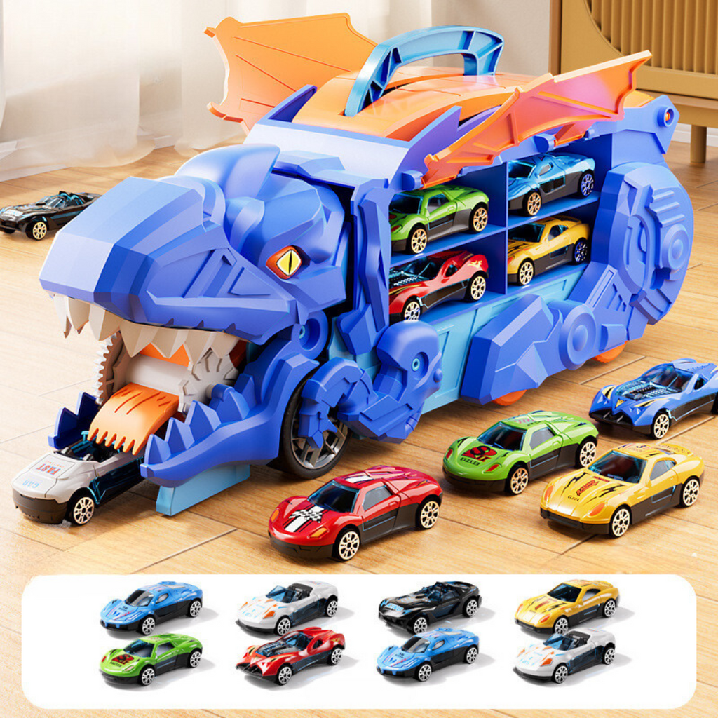 Dinosaur Toy Truck for Kids | Fun & Educational Toy for Curious, Creative, Confident Kids