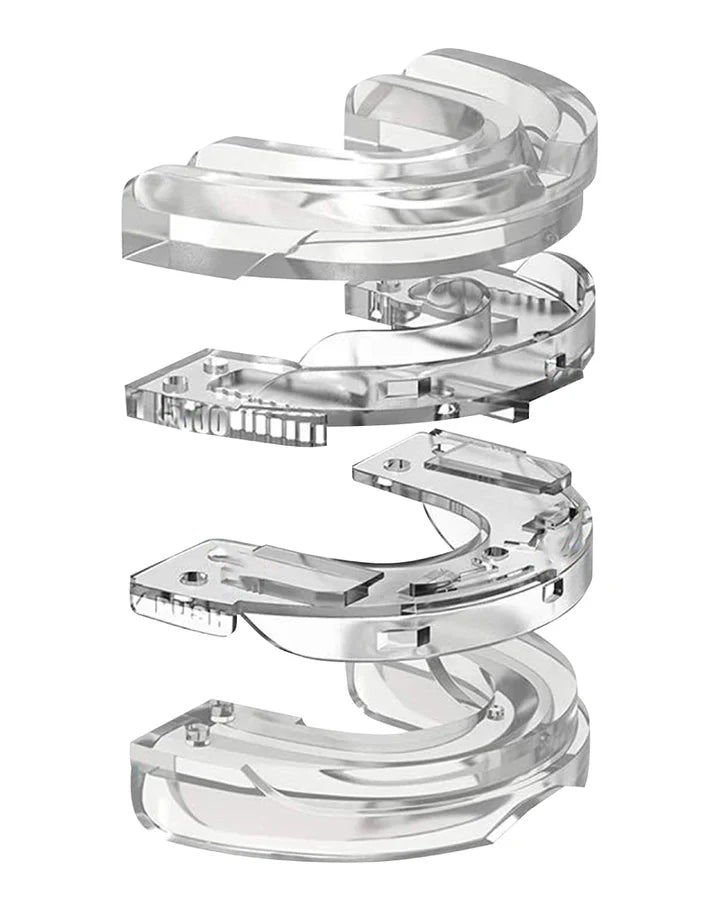 Anti-snoring mouth guard for better sleep — With adjustable fit | Ergonomic Design for Targeted Relief, Improved Comfort & Mobility