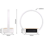 3-in-1 Table Lamp — Wireless Charging, Alarm Clock & Touch Control | Practical, Beautiful & Built to Last — The Smart Choice for Any Home