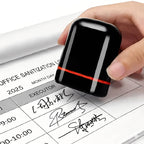 Custom Signature Stamp Personalized Logo Name Stamper | Style and Practicality Finally Together — The Modern Home Essential