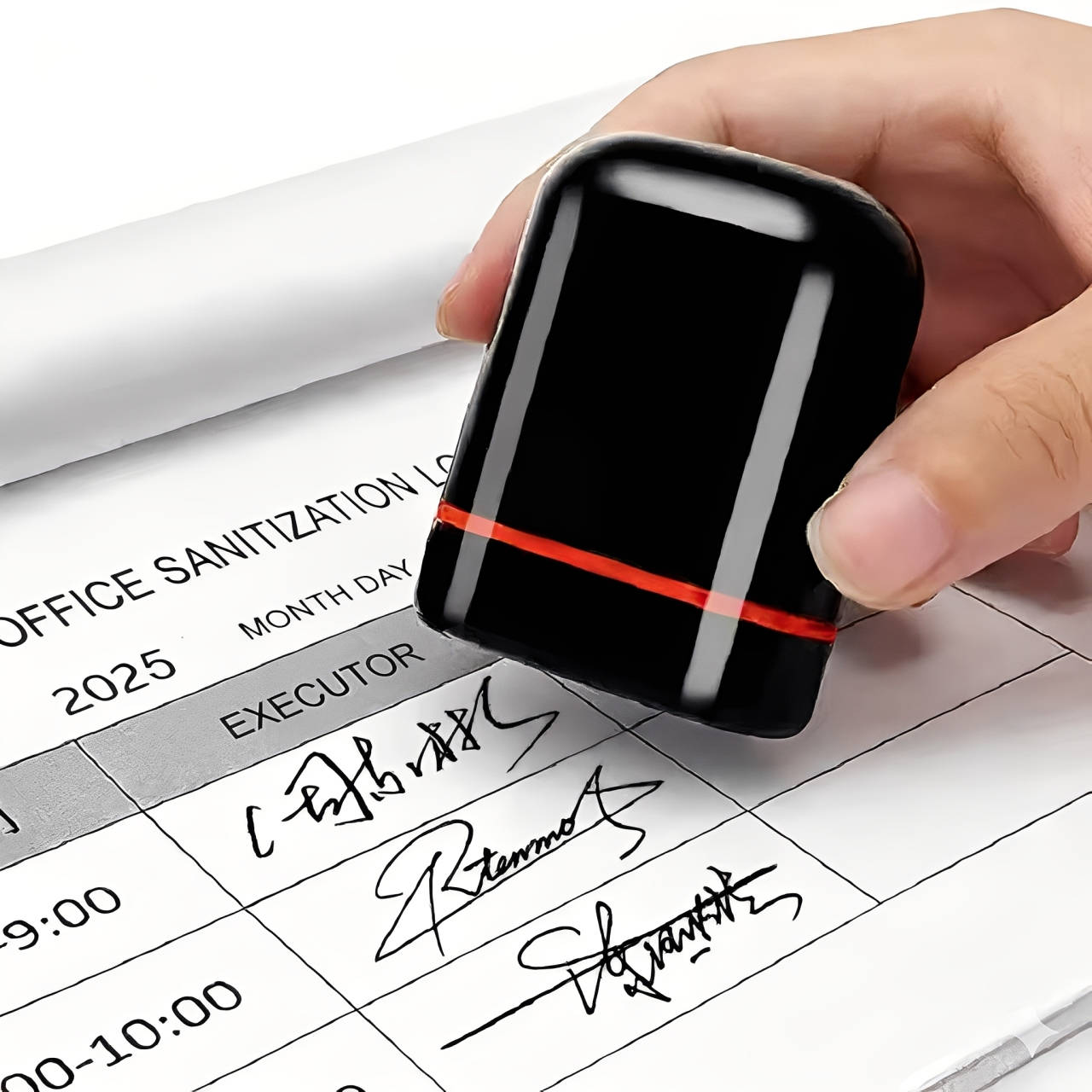 Custom Signature Stamp Personalized Logo Name Stamper | Style and Practicality Finally Together — The Modern Home Essential
