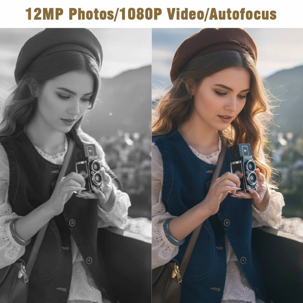 Vintage Digital Camera | Cleverly Designed for Everyday Use — You'll Wonder How You Managed Without It