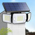 Solar Powered Flood Lights With Motion Sensor | Reliable Security You Can Trust — Smart Protection for Home & Family