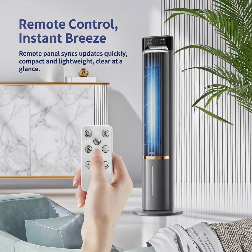Portable Smart Air Conditioner for Bedroom | Quiet Windowless AC Unit for Sleep and Home Use