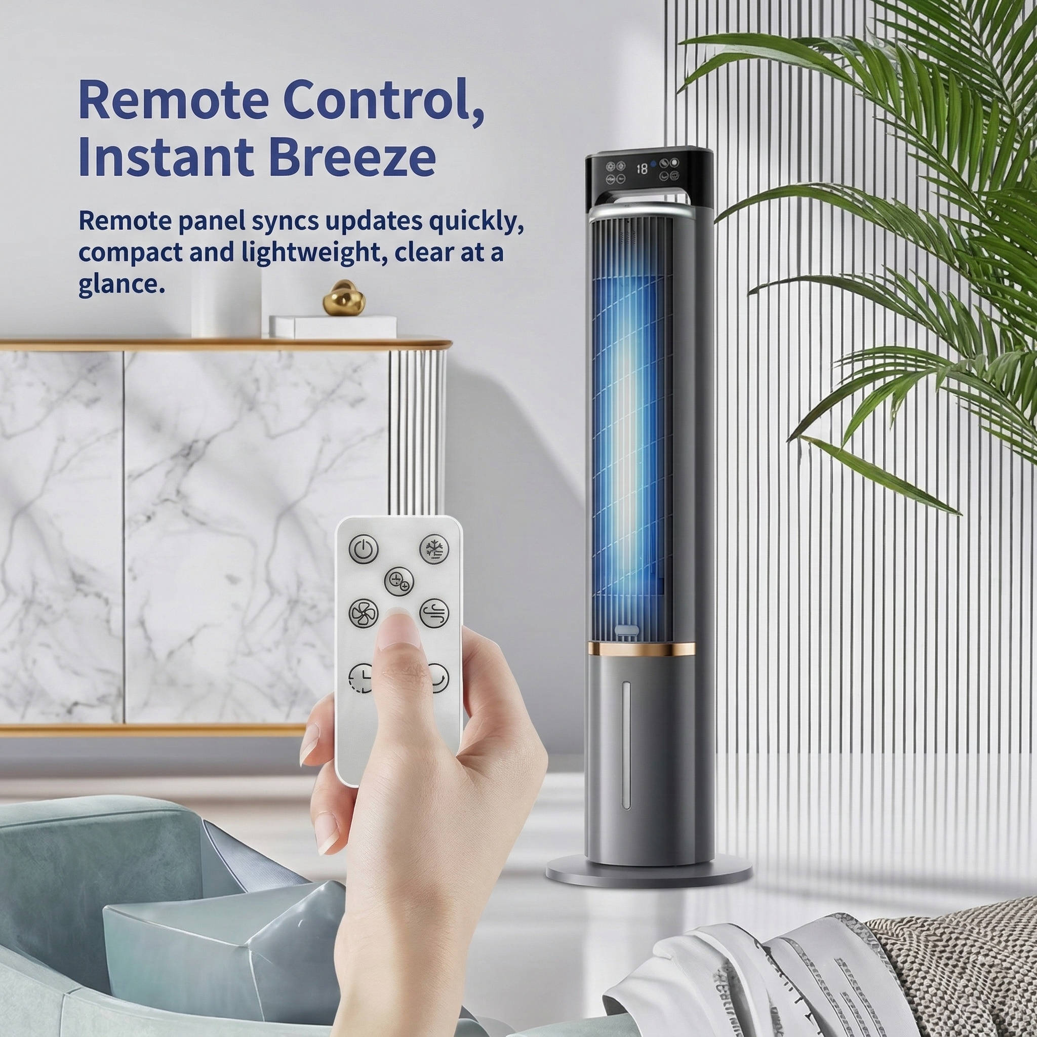 Portable Smart Air Conditioner for Bedroom | Quiet Windowless AC Unit for Sleep and Home Use