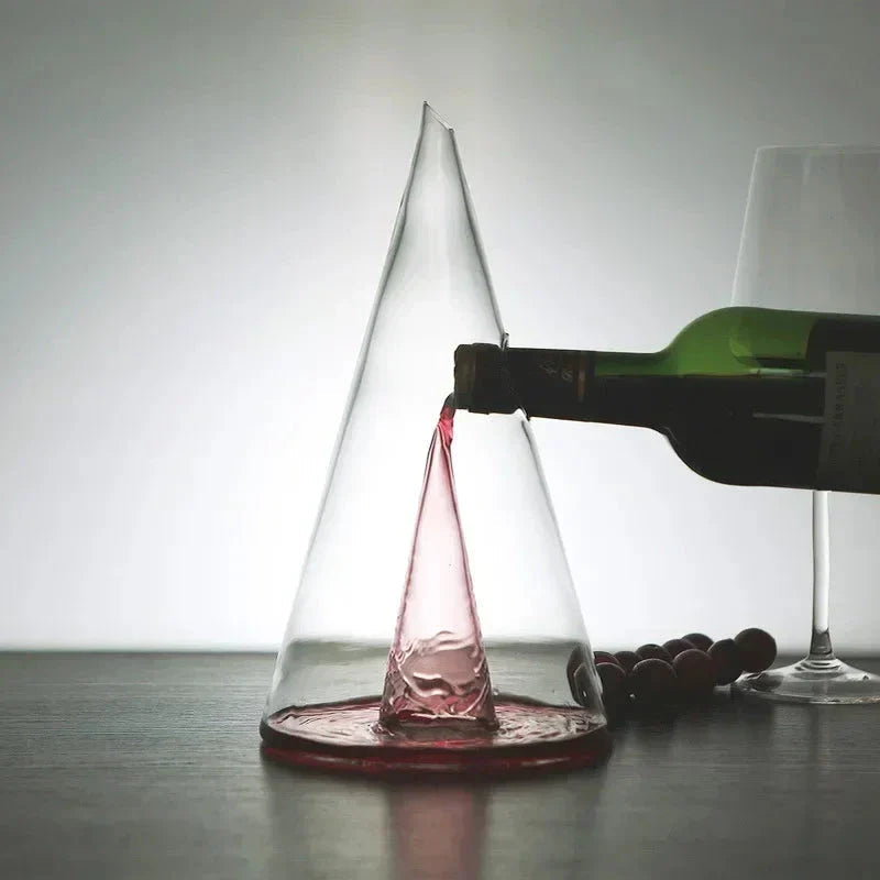 Double Pyramid Waterfall Decanter | Practical, Durable & Designed to Make Everyday Life Easier