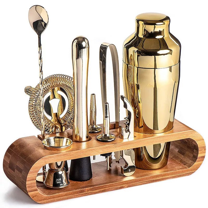 Luxury 10 piece cocktail set for elegant home bartending | Effortlessly Functional Home Essential for Clean, Organised Living