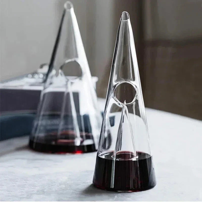 Double Pyramid Waterfall Decanter | Practical, Durable & Designed to Make Everyday Life Easier