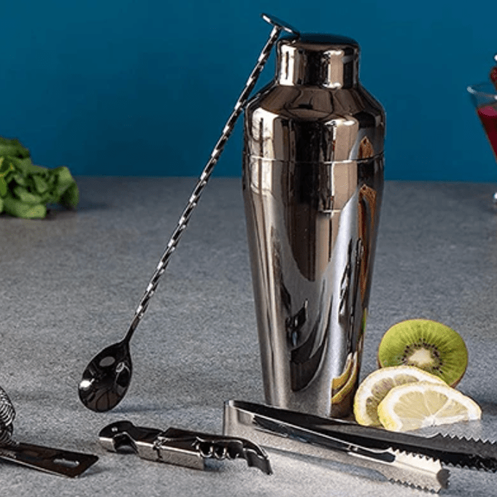 Luxury 10 piece cocktail set for elegant home bartending | Effortlessly Functional Home Essential for Clean, Organised Living