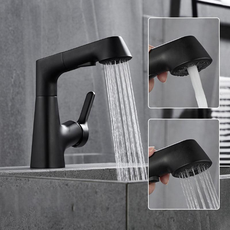 Single-Hole Basin Tap With Pull-Out Spray Head | Effortlessly Functional Home Essential for Clean, Organised Living