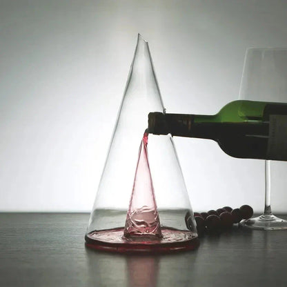 Double Pyramid Waterfall Decanter | Practical, Durable & Designed to Make Everyday Life Easier