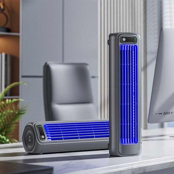 Powerful Mobile Fan, Silent | Style and Practicality Finally Together — The Modern Home Essential