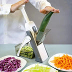 Kitchen Slicer With Adjustable Thickness And Collection Container | Restaurant-Quality Results in Your Own Kitchen — Every Single Time