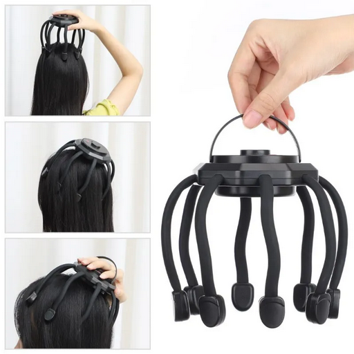 Octopus Head Massager | Clinically Designed for Targeted Pain Relief & Faster Daily Recovery