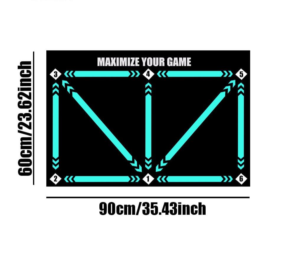 Football training mat for all skill levels Improve your playing skills | Engineered for the Great Outdoors — Lightweight, Tough & Dependable