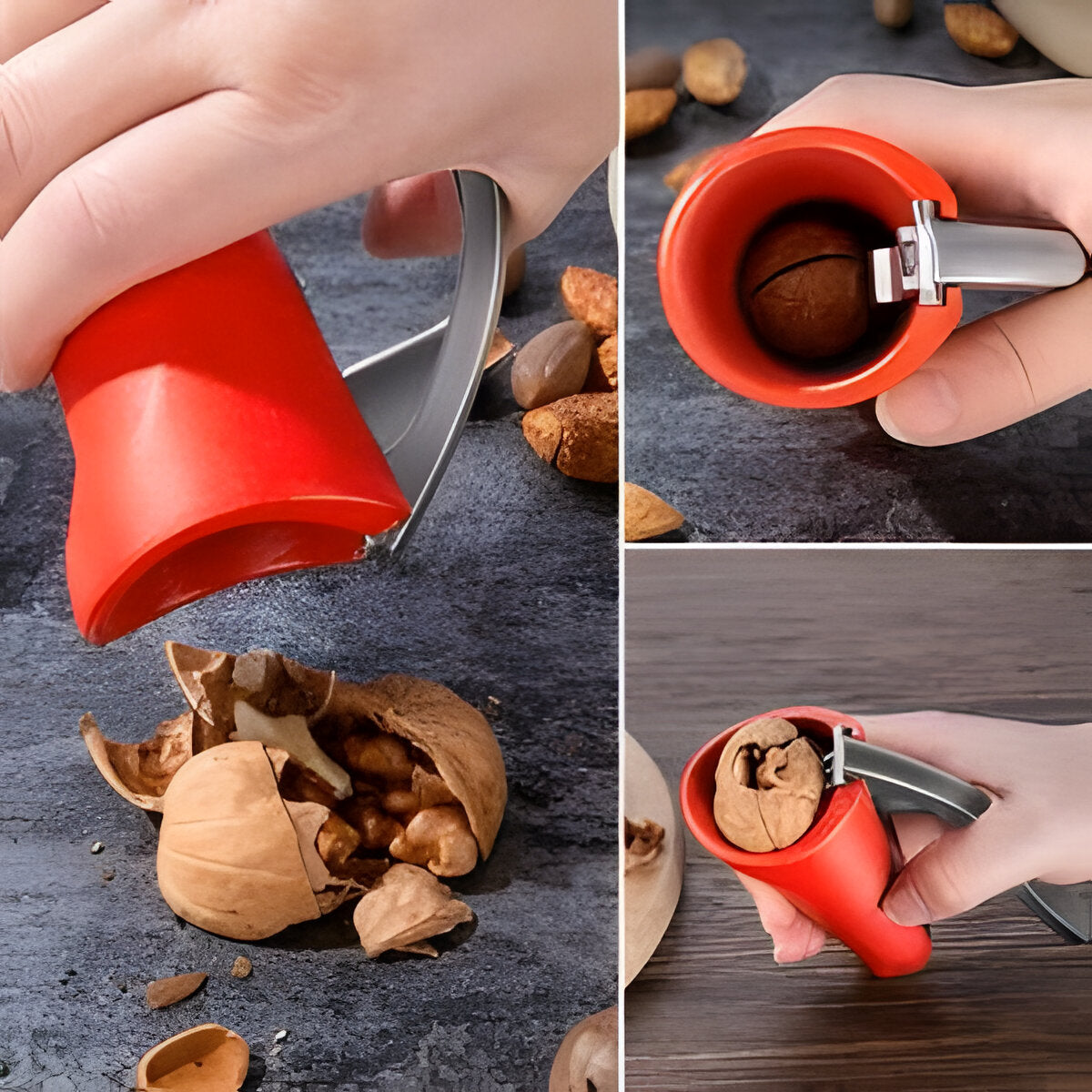 Ergonomic Nutcracker With Lever Mechanism | Quality Home Accessory Built to Look Great & Last for Years