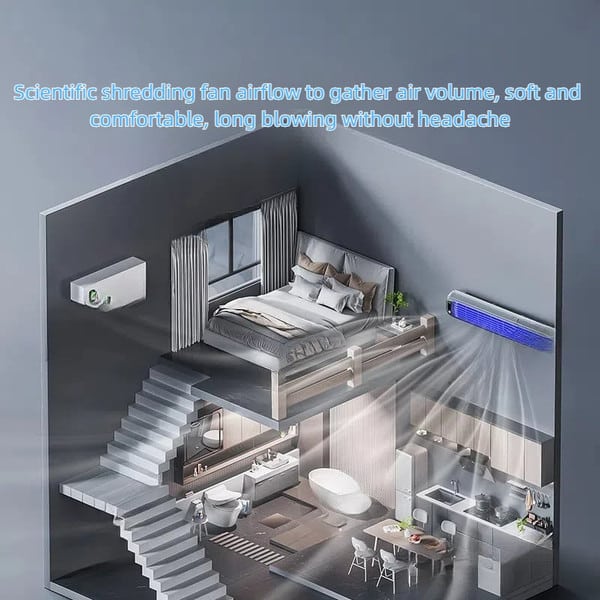 Powerful Mobile Fan, Silent | Style and Practicality Finally Together — The Modern Home Essential