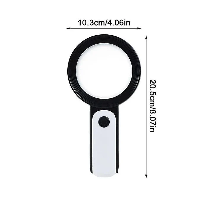 30x Magnifying Glass For Seniors | Compact, Stylish & Incredibly Useful — An Everyday Home Must-Have