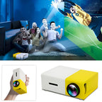 High-Quality HD Mini Home Cinema Projector | Intelligent Design Meets Reliable, Long-Lasting Everyday Performance