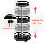3-Tier Swivel Metal Organizer | Practical, Beautiful & Built to Last — The Smart Choice for Any Home