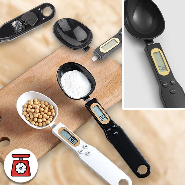 Spoon with Built-in Digital Scale | Quality Home Accessory Built to Look Great & Last for Years