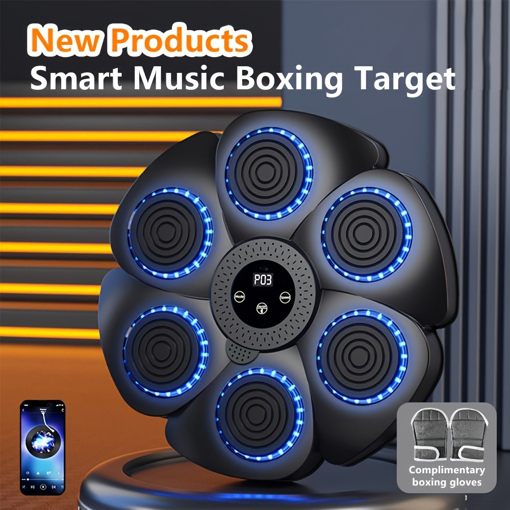 Wireless Music Boxing Machine, USB Rechargeable Wall Target | Intelligent Design Meets Reliable, Long-Lasting Everyday Performance