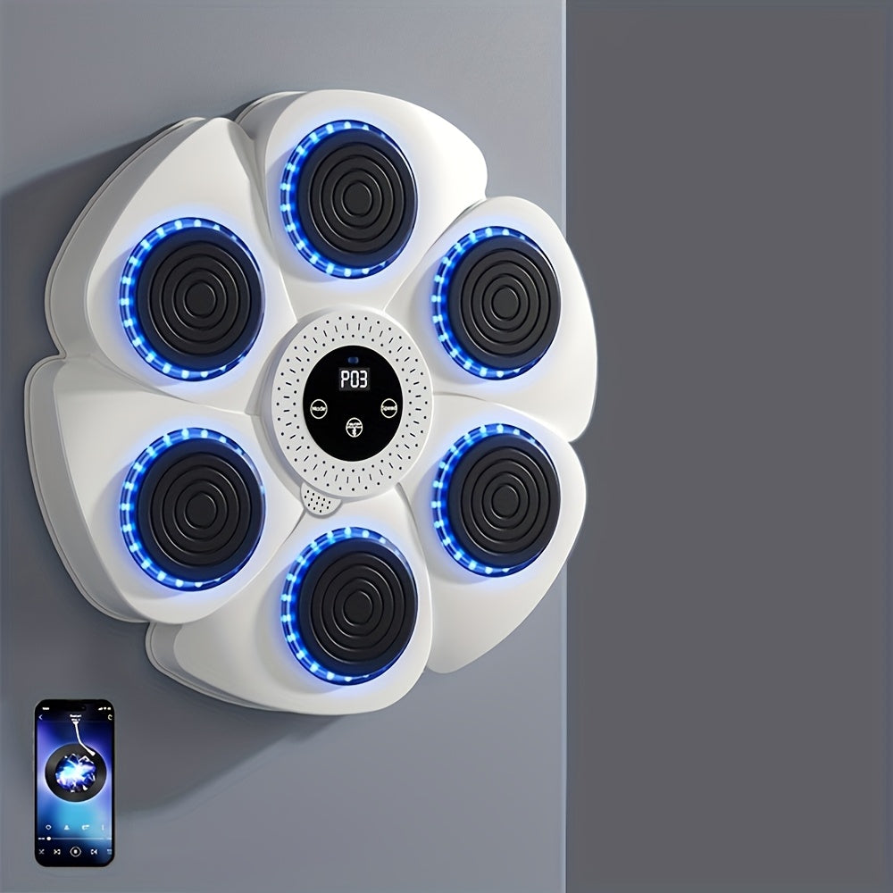 Wireless Music Boxing Machine, USB Rechargeable Wall Target | Intelligent Design Meets Reliable, Long-Lasting Everyday Performance