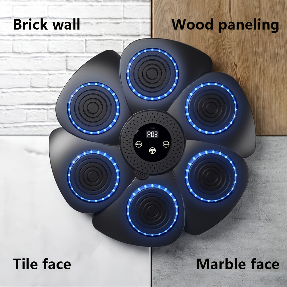 Wireless Music Boxing Machine, USB Rechargeable Wall Target | Intelligent Design Meets Reliable, Long-Lasting Everyday Performance