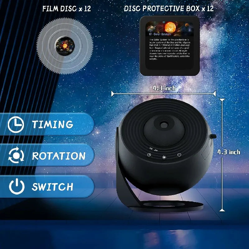 360° Planetarium Projector | Improved relaxation and stress relief | Compact, Powerful & Ready to Go — Premium Tech at Outstanding Value