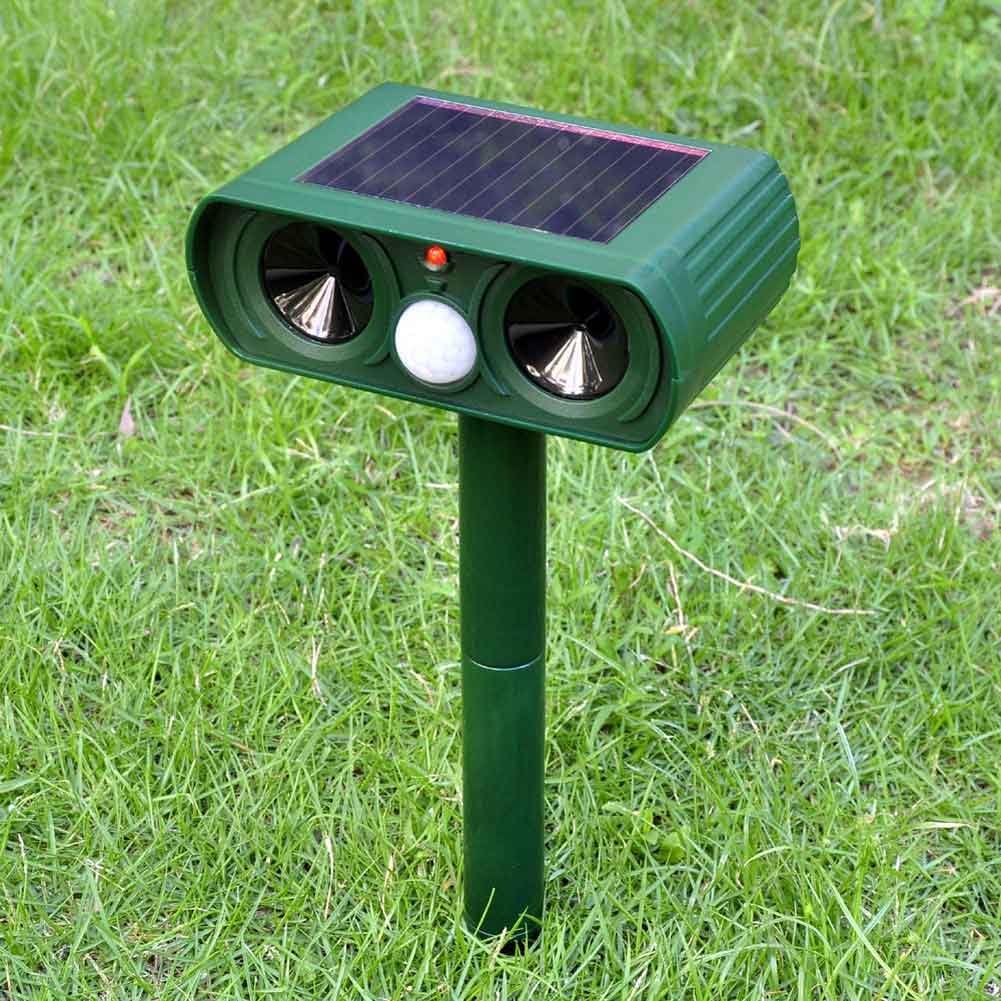 Solar-powered Ultrasonic Animal Repellent | Premium Outdoor Essential for Garden Lovers — Built to Last Outdoors