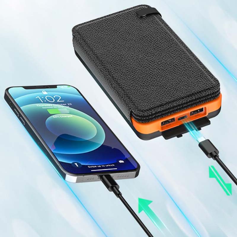 25000mAh high-performance solar power bank — quick charge | Easy-Care Garden Essential That Transforms Any Outdoor Space