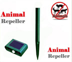 Solar-powered Ultrasonic Animal Repellent | Premium Outdoor Essential for Garden Lovers — Built to Last Outdoors
