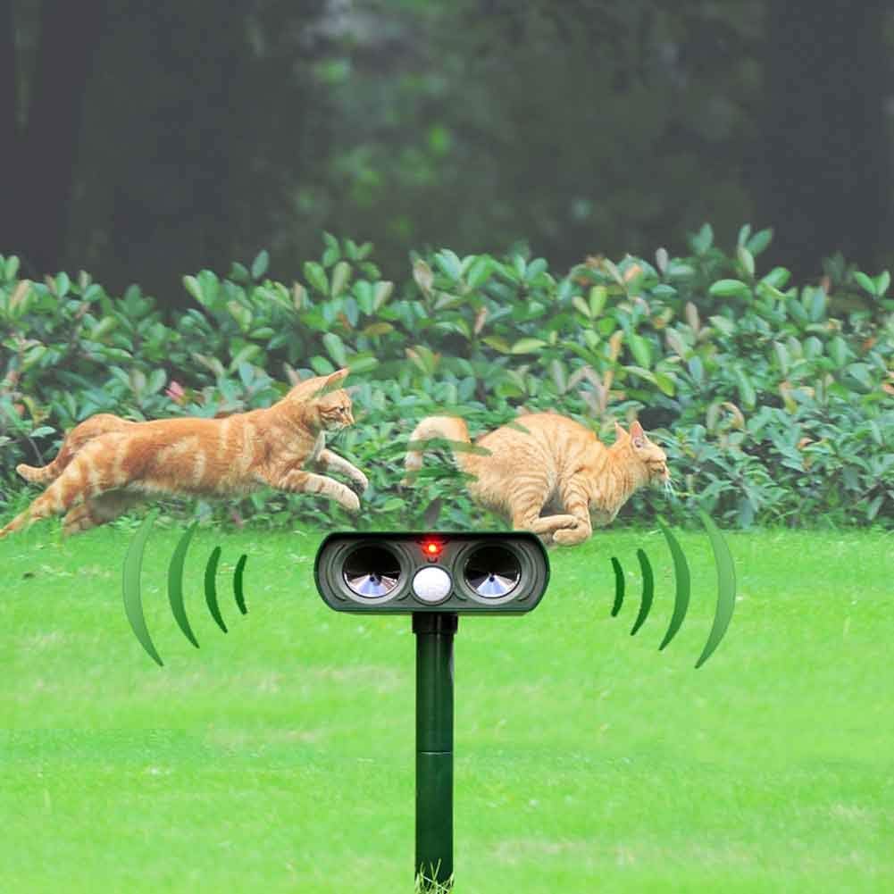 Solar-powered Ultrasonic Animal Repellent | Premium Outdoor Essential for Garden Lovers — Built to Last Outdoors