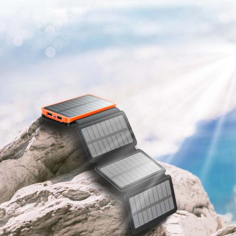 25000mAh high-performance solar power bank — quick charge | Easy-Care Garden Essential That Transforms Any Outdoor Space