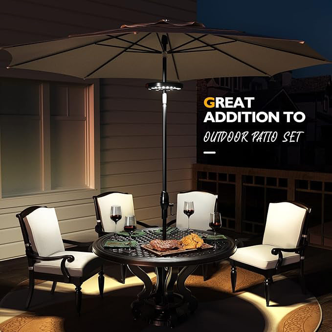 Innovative Lighting for Parasols | Hardy, Weather-Resistant & Beautifully Designed for Your Outdoor Space