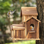 Handcrafted Wooden Birdhouse With 6 Holes | Premium Pet Care — Safe, Durable & Trusted by Pet Owners Everywhere
