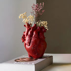 Bamboo & Wood Lively Heart-Shaped Vase | Practical, Beautiful & Built to Last — The Smart Choice for Any Home