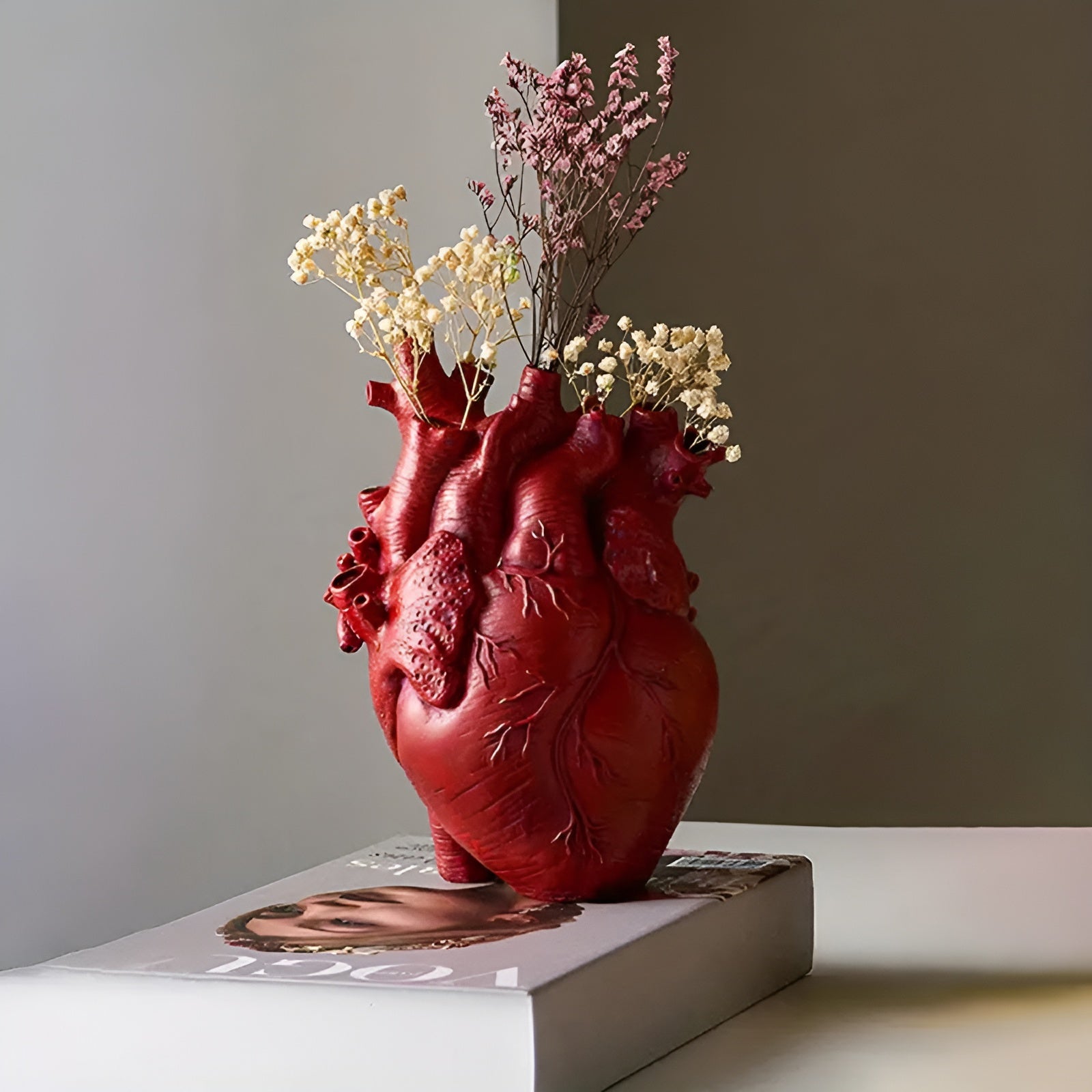 Bamboo & Wood Lively Heart-Shaped Vase | Practical, Beautiful & Built to Last — The Smart Choice for Any Home