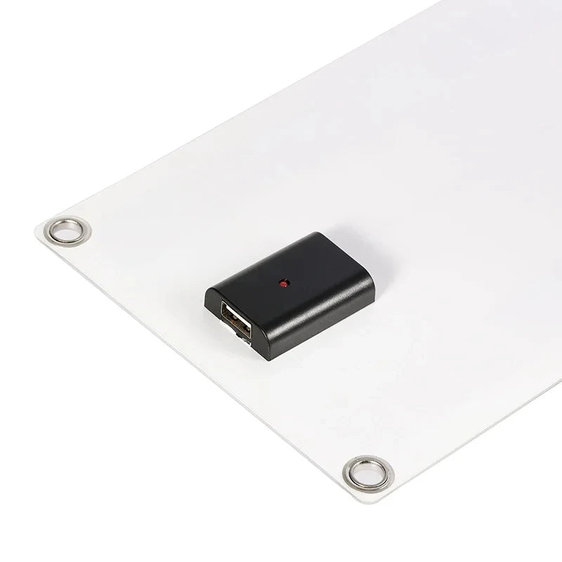 Solar Panel With Portable USB Battery, Waterproof | Make Your Garden Beautiful, Functional & the Envy of the Neighbourhood