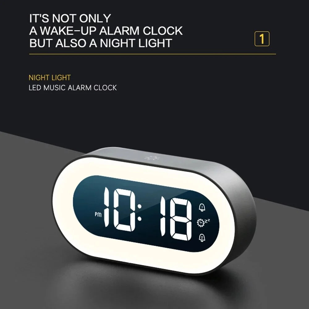 Gentle Light Alarm Clock | Stylish Home Essential That Transforms & Elevates Your Living Space