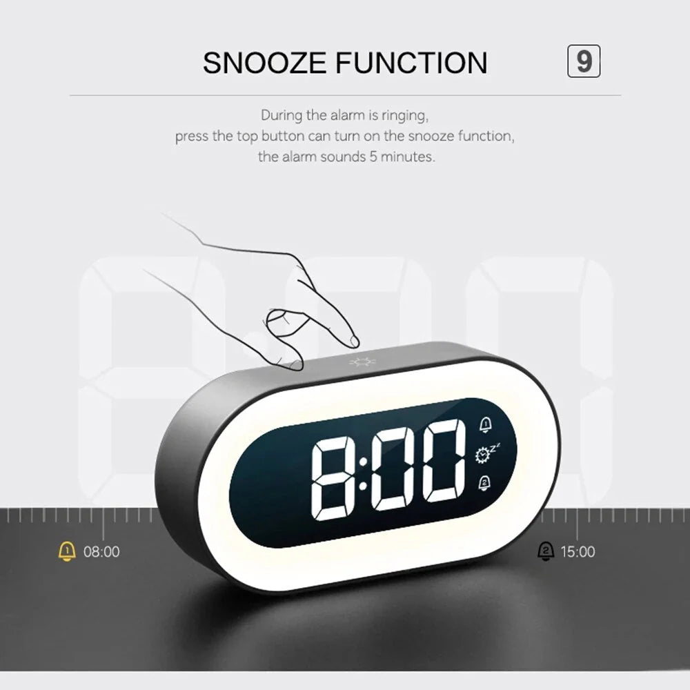 Gentle Light Alarm Clock | Stylish Home Essential That Transforms & Elevates Your Living Space