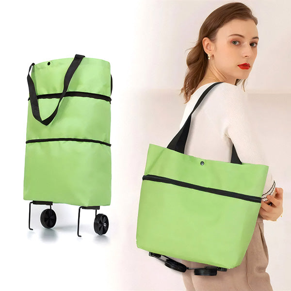 Foldable Shopping Cart | Compact, Stylish & Incredibly Useful — An Everyday Home Must-Have