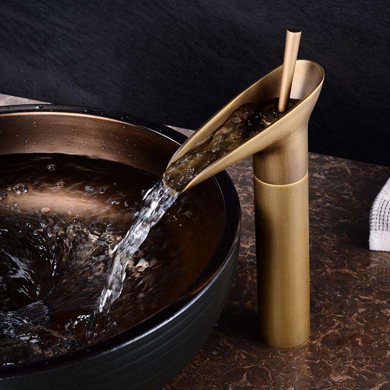 Waterfall Antique Faucet | Quality Home Accessory Built to Look Great & Last for Years