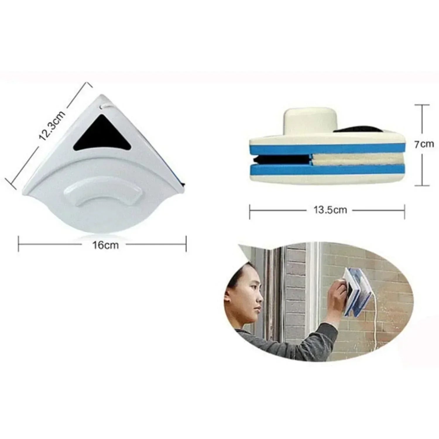 Efficient Magnetic Window Cleaner For Double-sided Cleaning | Style and Practicality Finally Together — The Modern Home Essential
