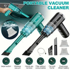 Portable USB Rechargeable Vacuum Cleaner for Car and Home | The Tech Upgrade You Didn't Know You Needed — Until You Try It