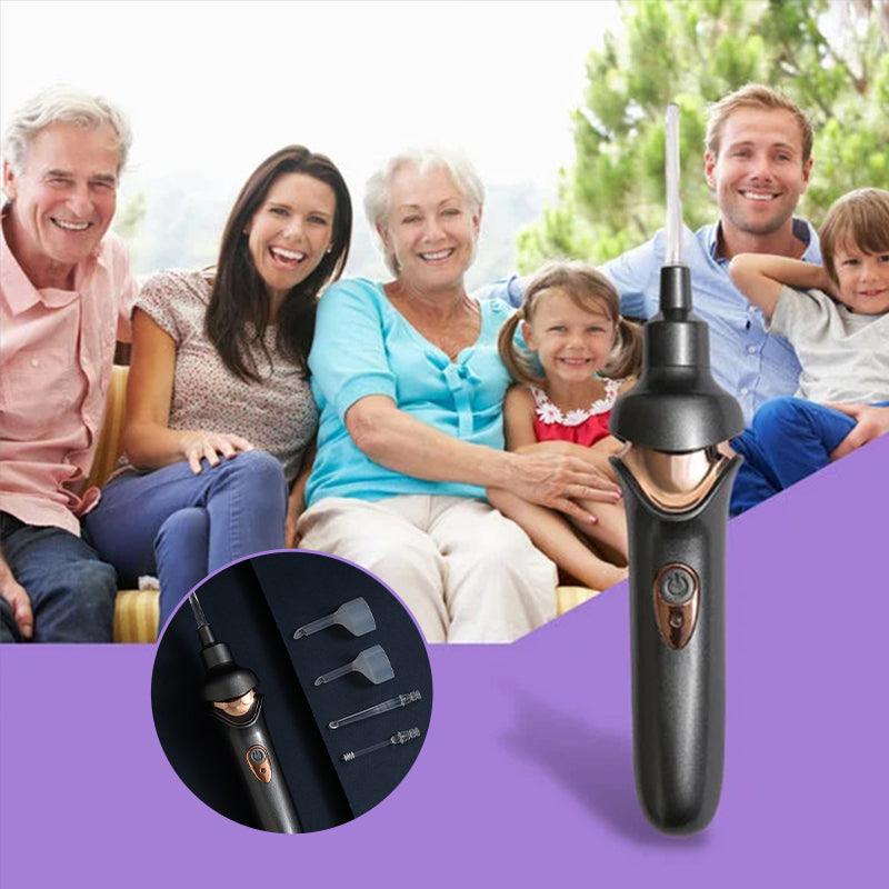 5 in 1 Electric Earwax Remover | Clinically Designed for Targeted Pain Relief & Faster Daily Recovery