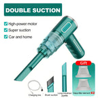 Portable USB Rechargeable Vacuum Cleaner for Car and Home | The Tech Upgrade You Didn't Know You Needed — Until You Try It