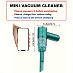 Portable USB Rechargeable Vacuum Cleaner for Car and Home | The Tech Upgrade You Didn't Know You Needed — Until You Try It