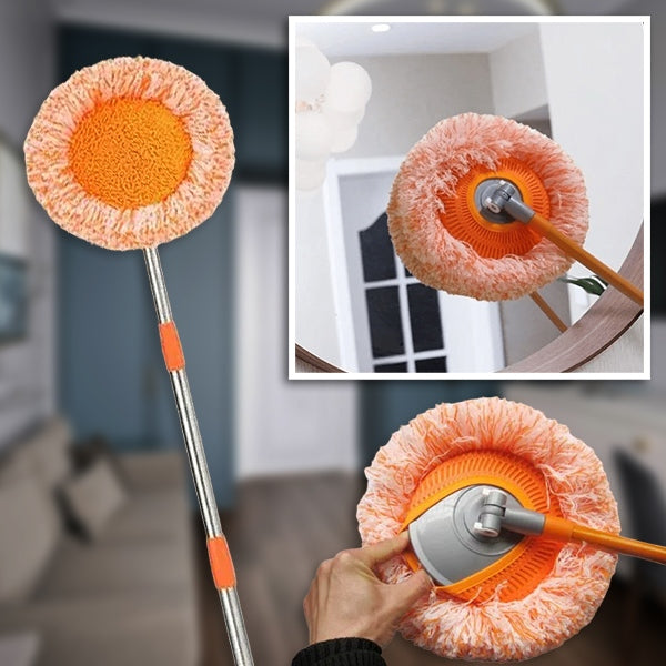 Customizable Round Rotating Broom | Practical, Beautiful & Built to Last — The Smart Choice for Any Home