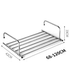 Stainless Steel Extendable Foldable Balcony Clothes Dryer | Style and Practicality Finally Together — The Modern Home Essential